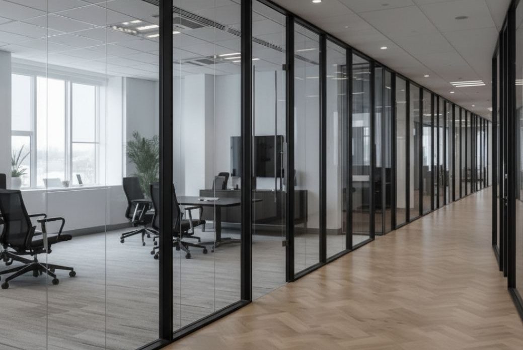 Dubbelglas wandsysteem